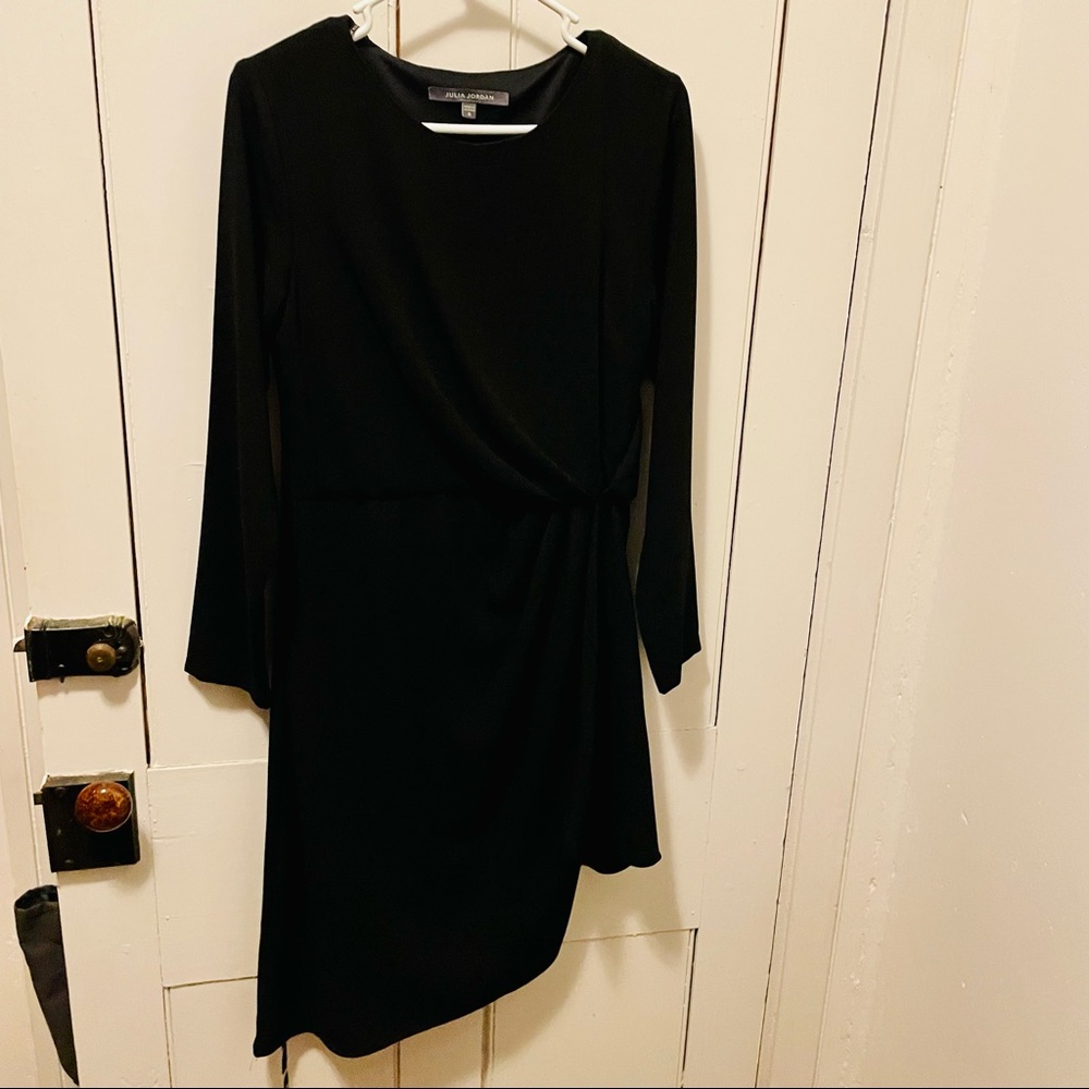 Black long sleeve dress